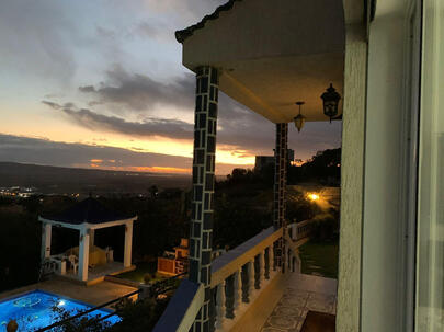 Vue Panoramique " Coucher de soleil"